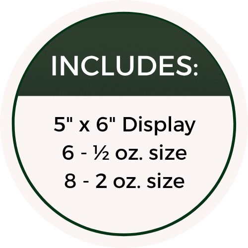 Store Display Includes